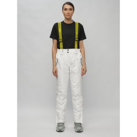 Ski suit female, size 50, white color-9