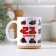 Sublimation mug "February 23. Tanks ", with application