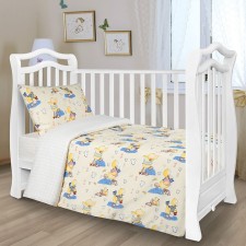 Board linen Adel Kids Duck, Size 107x140, 60x120 (on the elastic band), 40x60cm, Poplin 110g/m, cotton 100%