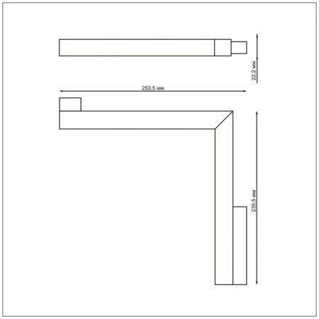 A track lamp for a low -speed busbard is dimmed with the remote control remote control. Flum, 24W, LED, 22x254x236 mm, white color-3