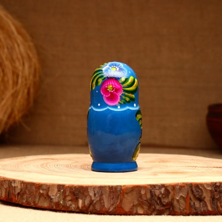 Matryoshka 5-doll "Glasha Tulips", 10-11 cm-3