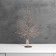 LED figure "Beads" 48x30x3 cm, 20 LED, CR2032X2 batteries (included), glow warm white