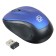Mouse call 665MW Black/Blue Optical (1600DPI) Wireless USB for laptop (3but)