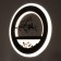 Sconces "Birds on the branch" LED 24W 3000-4000K Black 22x3.5x22 cm