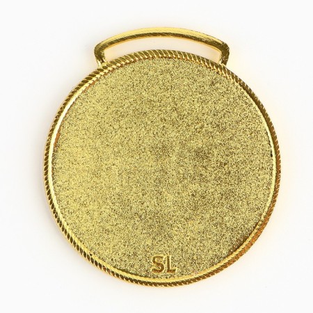 Thematic medal 191, “Chess”, D = 4.5 cm. Color gold. Without a tape-4