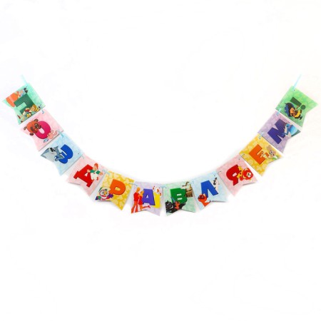 Garland on the “congratulations” tape, length 132 cm, Soyuzmultfilm-1