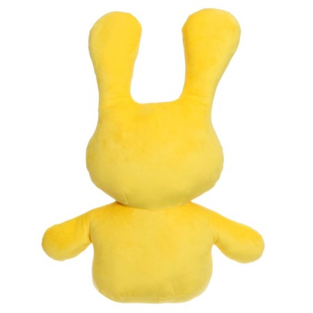 Soft toy "Rabbit Lucky", yellow color, 20 cm-2