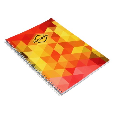 A4 notebook, 96 sheets in the cage on the crest "Bright Office", Cartoon cover, UV-LK, OFSET Block-1