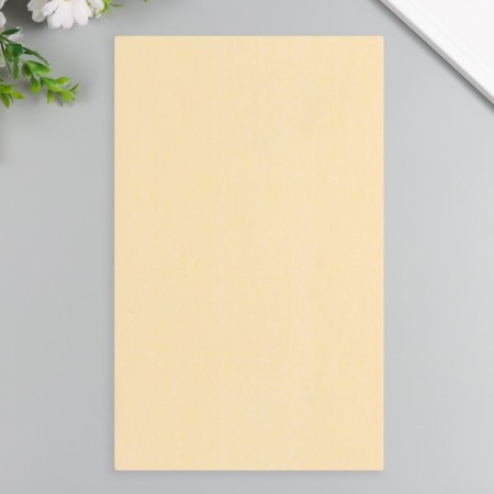 Liszt for creativity claim. Kozh "Lichi drawing" Bright yellow sheet 33x20 cm thick 0.7 mm-3