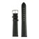 Solomon watch strap, 18 mm, genuine leather, L-20 cm, black