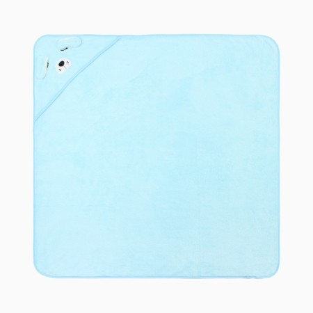 Lovelife towel "friend", col. Blue, 80x80 cm, 100% PE, microfiber 280 g/m2-4
