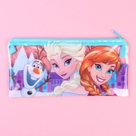 Penal soft, 1 compartment, 95x205 mm, PVC, cold heart-3