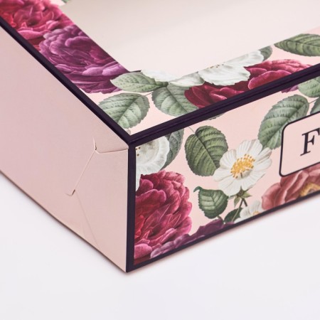 Folding box with a window for marshmallows "For You", 25 x 15 x 7 cm-4