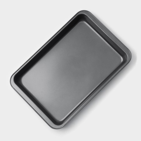 The baking sheet of the rectangle. Jacqueline ", 47.5 × 31.5 × 5 cm, anti -stick coating, black color-1