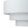 Suspended Indigo lamp, 13018/6p White. 6x60W, E27, 800x800x620/2120 mm, white color