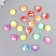 Beads for the creativity of PVC "Yin-Yang on a circle" Color set 20 pcs 1x1x1 cm