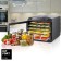 Drywall for vegetables and fruits KitFort KT-1905, 500 W, 6 tiers, black