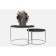 Table Journal Loft DQ No. 1 Duae (set) Storesh. Black marble, m/k white D605 (475), H420 (320), st.