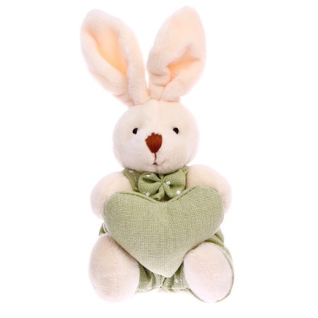 Soft toy "Bunny", on a suspension, with a heart, species mix-2