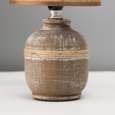 Charlotte table lamp E14 40W chocolate 13x13x27 cm-3