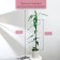 Builder for flowers, d = 30 cm, h = 70 cm, leg d = 0.3 cm, metal, green, greengo