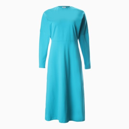 Dress female knitwear minku: Basic line Mint color, river 48-5