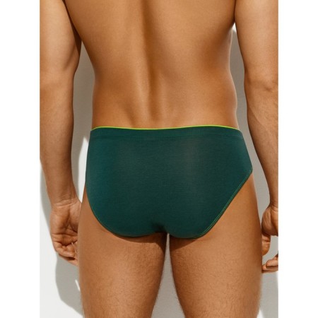 Panties of slips men's Omsa 3824, size 54, color Verde-1