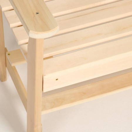 A bench with a armrest, a platband 120 × 55 × 90cm "Dobroparov"-1