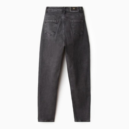 Jeans insulated female, gray color, size 28 (44)-4
