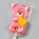 Handmade Lounzer "Bear with Heart" 30 g, mix