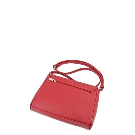 Messenger bag, valve department, red color 21x26x7cm-2