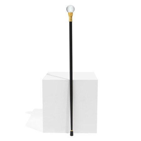 Souvenir product cane with a dagger, 36cm blade, hilt ball-1