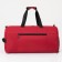 Sports bag with lightning, shoes, external pocket, red color