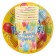 A set of paper dishes is a disposable "balloons", 10 glasses, 10 plates