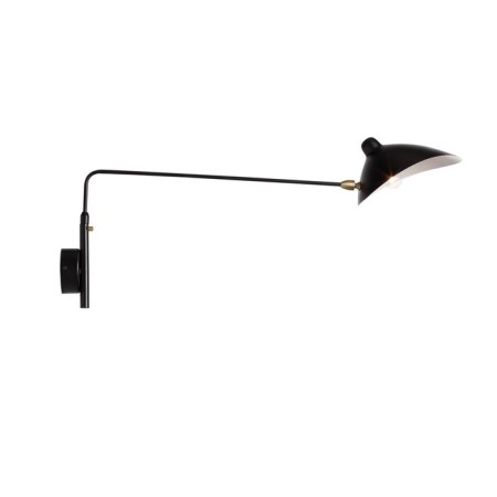 Sconces st. SL305.401.01. SPRUZZO. 1x60 watts, e27, 18x40 cm, black color-11