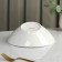 Gloria porcelain shaft, 450 ml, d = 21 cm, white color