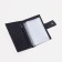 Male purse on the button for auto documents and passports, black color