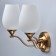 Sconces "Palermo", size 40x23x30 cm, 120W 2xe27 IP 20