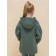 Sweatshirt for girls, height 134 cm, khaki color