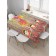 Tables on the table "painted nesting dolls", rectangular, Saten, size 120x145 cm