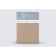 The sheet on the elastic band "Monopsece", size 90x200x23 cm, beige color