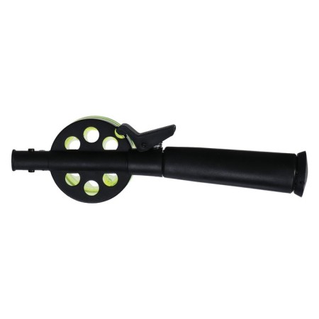 Winter fishing rod "techno" d = 55 mm, plastic handle, fiberglass whip, mix-3