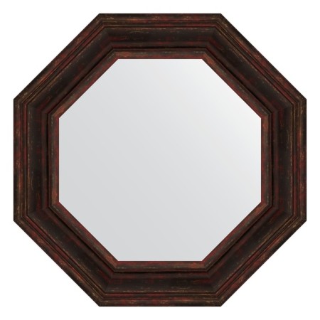 Mirror in the baguette frame, dark Provence 99 mm, 64x64 cm
