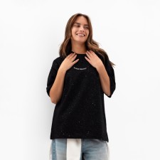 Women's T -shirt Mist Shine Bright, R.L, col. black