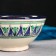 Rishtan ceramics "flowers" 15 cm, small, blue