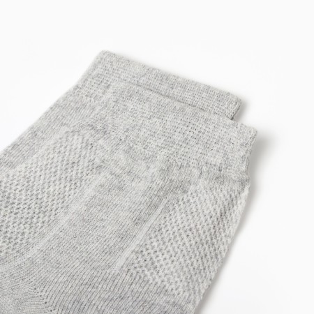 Socks men's grid, gray color, size 29-1