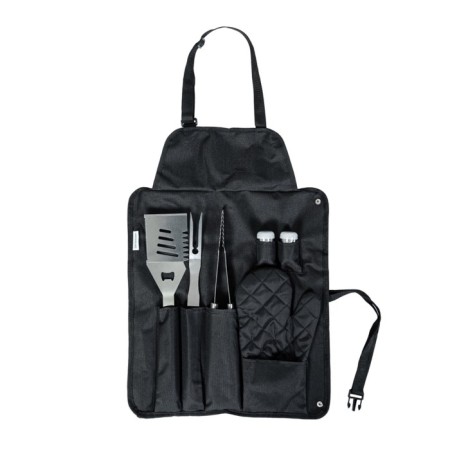 Green Glade ST001 grill set, 6 items in apron-3