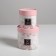 A set of boxes of thin cardboard 2 in 1, gift packaging, “marble”, 12 x 12, 15 x 15 cm