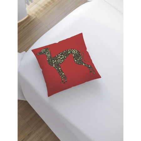 Pillowess decorative "Flower dog", on a zipper, size 45x45 cm-1