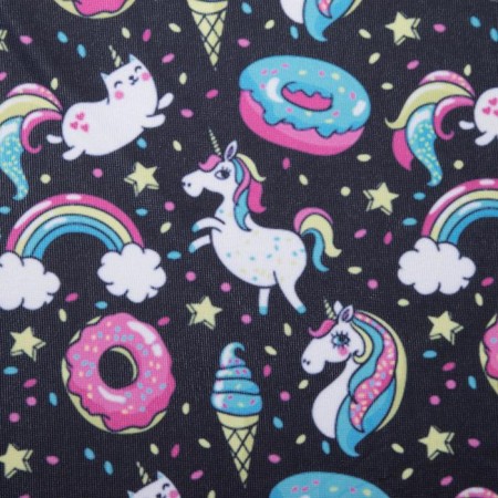 A towel beach Ethel "Rainbow Dreams", D 150 cm, microfiber, 100% p/e-2